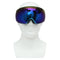 Winter Unisex Anti Fog Blue Dual Len Motor Bike Racing Outdooors Snowboard Ski Goggles