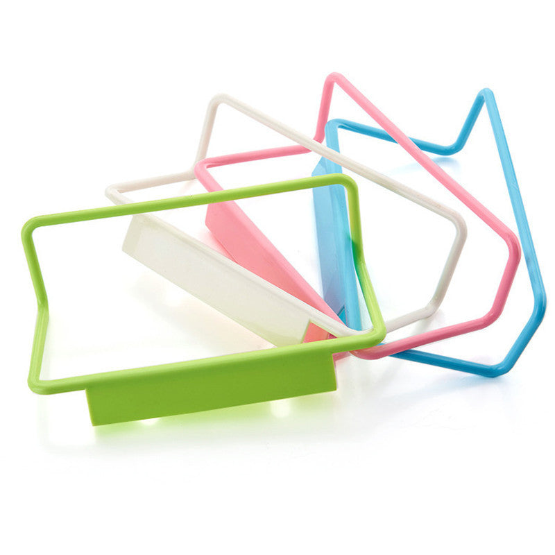 Kitchen Bathroom Cabinet Cupboard Hanger Kitchen Towel Hanger Kitchen Storage Rack Free Nail