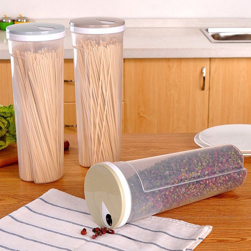Noodle Grain Cereal Bean Rice Food Storage Container Kitchen Seal Ring Box