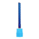 Drillpro 6mm Shank 22/25/32/42/52mm Tungsten Carbide Milling Cutter Blue Nano Coated End Mill