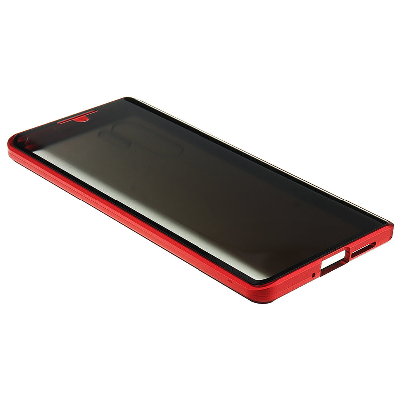 Bakeey Huawei P30 Pro Anti-peeping Magnetic Adsorption Metal 5D Double-sided Tempered Glass Protective Case