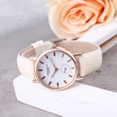 HANNAH MARTIN Solar UV Sensor Color Change Fashion Women Quartz Watch