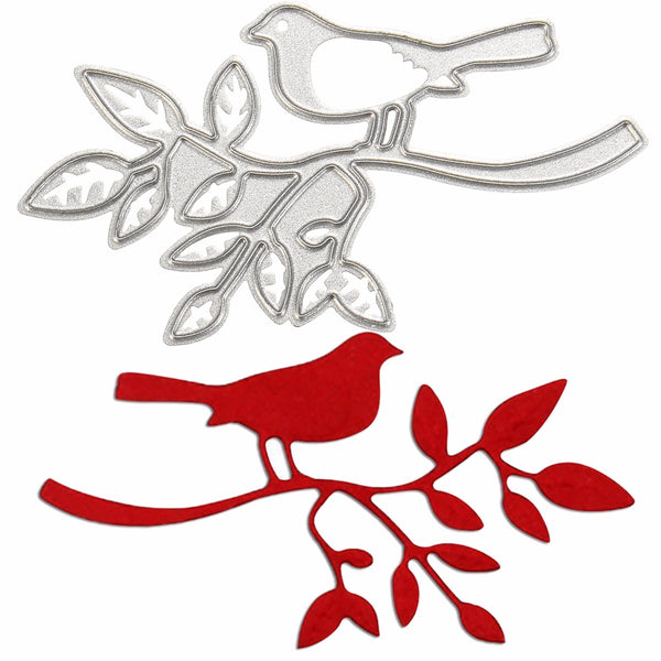 Bird & Tree DIY Cutting Dies Stencil Scrapbook Card Album Paper Embossing Decorations