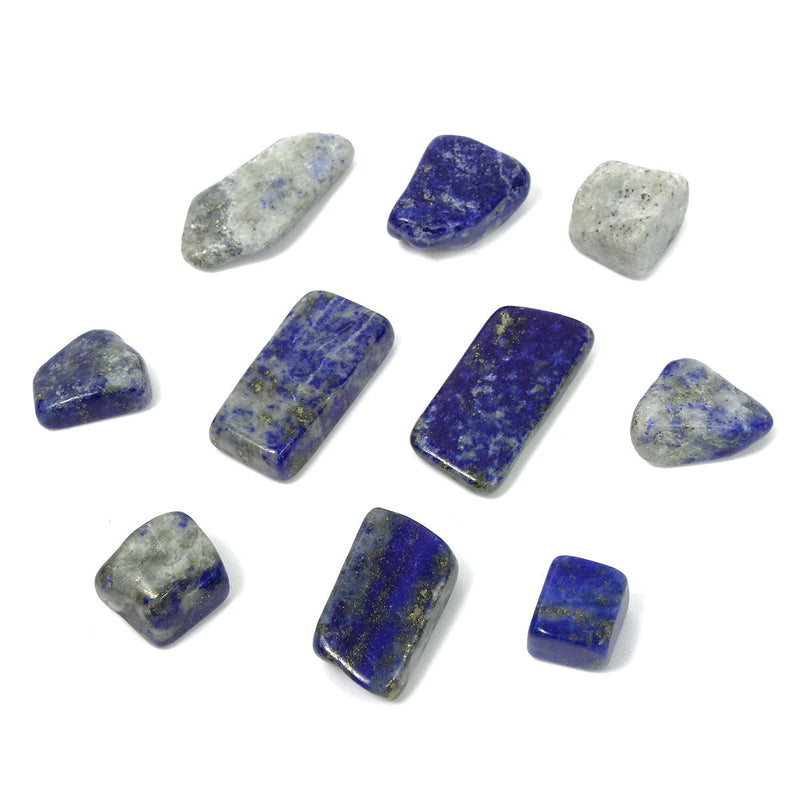 50g Blue Loose Natural Lapis Lazuli Crystal Rock Rough Stone Decoration