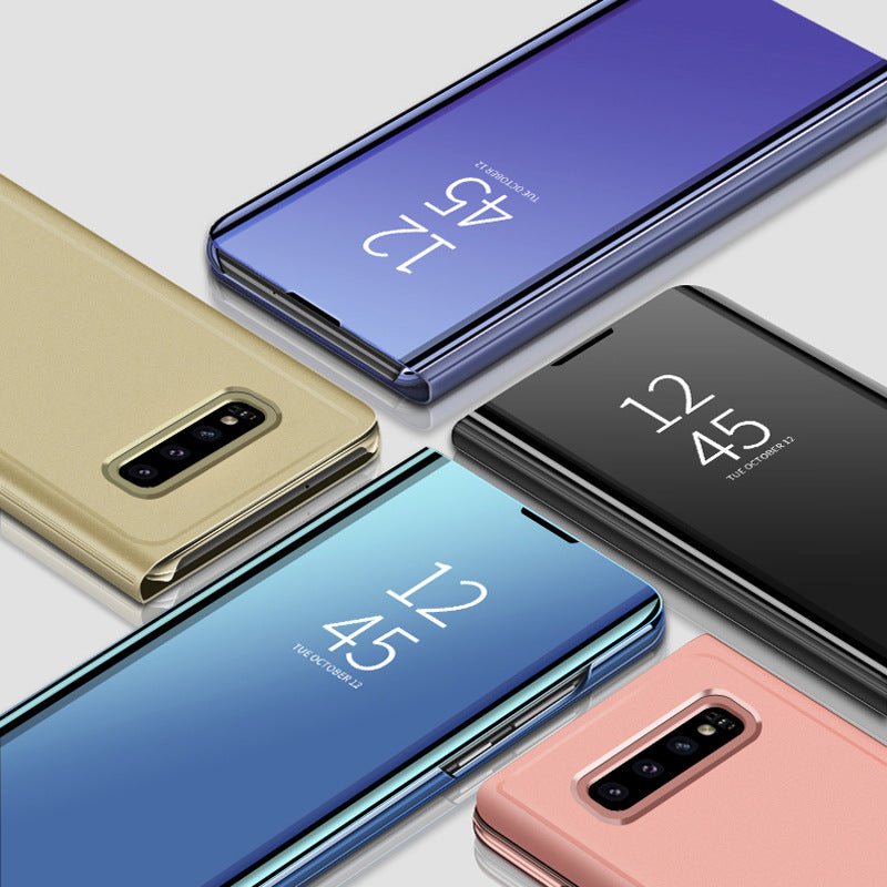 Bakeey Smart Sleep Mirror Window View Bracket Magnetic Flip Protective Case For Samsung Galaxy S10e