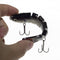 ZANLURE 10CM 19G Sinking Fishing Bait Lure 6 Sections Fish Hard Swimbait