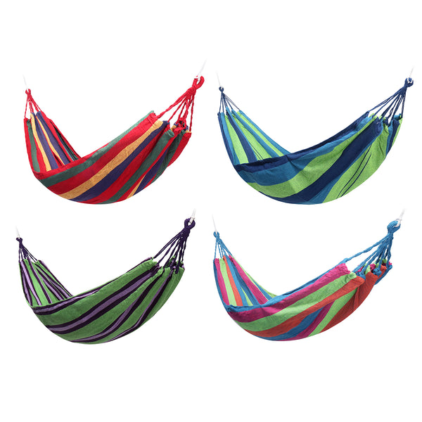 2 Person Hammock Chair Hamac Outdoor Camping Leisure Bed Hanging Bed Double Sleeping