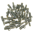 90pcs Carp Fishing Tackle Safety Lead Clip + Quick Change Swivels + Tail Rubbers Set