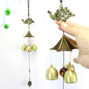 Copper Alloy Wind Chime Decorations Ornaments Outdoor Living Yard Garden Wall Hanging Decor