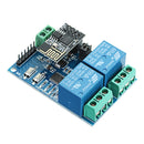 3pcs 5V ESP8266 Dual WiFi Relay Module Internet Of Things Smart Home Mobile APP Remote Switch