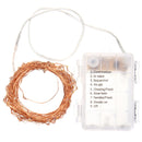 Battery Powered 10M 100LEDs Waterproof Copper Wire Fairy String Light for Christmas +Remote Control
