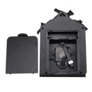 Antique Wall Cuckoo Clock Black DIY Home Christmas Holiday Gift Presents Retro Minimalist Creative Pendulum