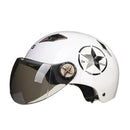 Motorcycle Scooter Half Face Helmet UV Protection 7 Colors