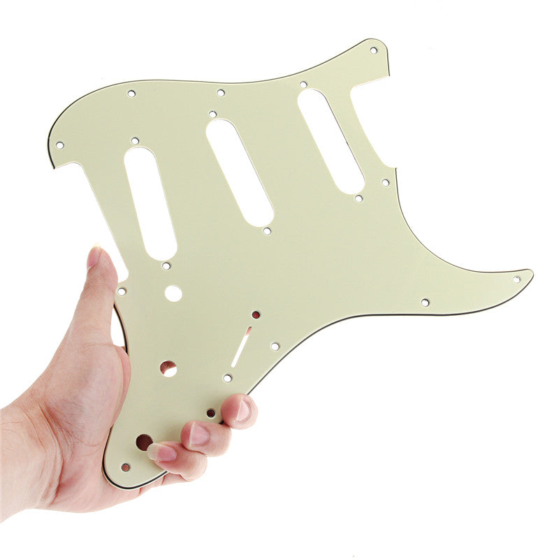 3ply Guitar Pickguard Plate For Fender Stratocaster Strat