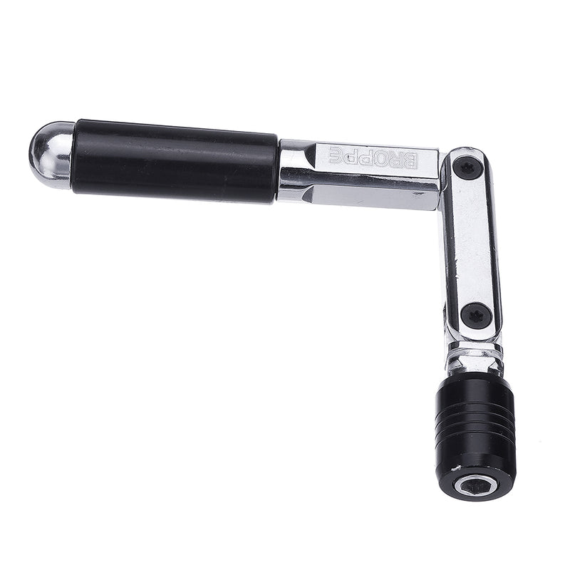 BROPPE Universal Variable Angle Hand Screwdriver Quick Change Screwdriver Set for 6.35mm Screwdriver Bits