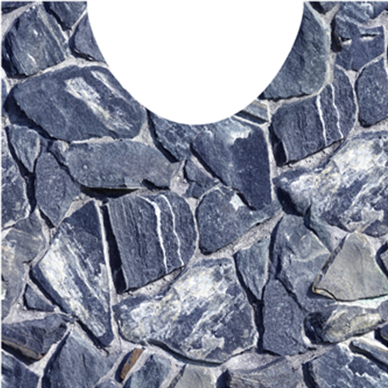 Bathroom Toilet Special 3 Pcs Set PVC Waterproof for 2 Styles Non-slip Wall Sticker