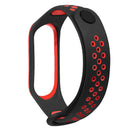 Bakeey Double Color TPE Watch Band Watch Strap Replacement for Xiaomi Miband 4