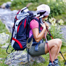 Xmund XD-TK4 Outdoor Camping Climbing Hiking Altimeter Barometer Height Measuring Instrument Multi-function Carabiner Altimeter with Thermometer Weather Forecast Orientation Mode Instrument