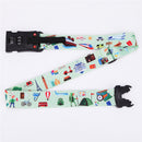 IPRee 5CM Polyester Adjustable 3 Digits Password Safety Luggage Strap Outdoor Travel Suitcase Belts