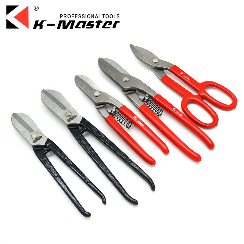 K-Master High-carbon Steel 250mm/300mm Fish Line Cutter Industrial Scissors Portable Three Mode Scissors