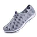 Men Hollow Out Sandals Shoes Breathable Casual Flats Beach Sunmmer