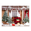 5x3FT 7x5FT Christmas Snow Gift Photography Backdrop Background Studio Prop