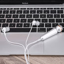 Popupine iK 3.5mm Audio Wired Mini Microphone with Earphone for Mobile Phones