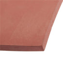 203x76x5mm Red Silicone Rubber Sheet Chemical Heat Resistance Plate