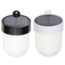 Solar Power Wall Mount 6 LED Light Outdoor Garden Path Landscape Fence Yard Lamp