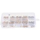 Suleve M2BH2 300Pcs M2 Male-Female Brass Hex Column Standoff Support Spacer Pillar Stainless Steel Screws Nuts for PCB Board