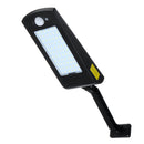 66 LED Solar Wall Light 1000Lm Outdoor Adjustable Motion Sensor Street Lamp with Remote Controller
