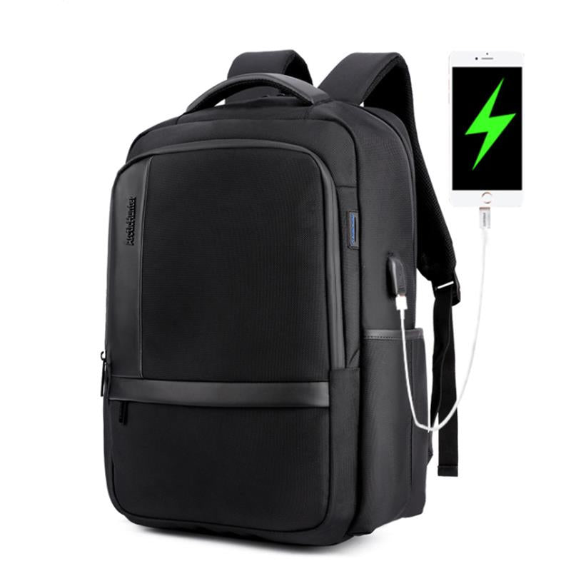 ARCTIC HUNTER B00120 18 Inch Laptop Bag Mens USB Charging Waterproof Backpacks Multifunction Large Capacity Travel Bagpack Men's Shoulder Bag School Bag