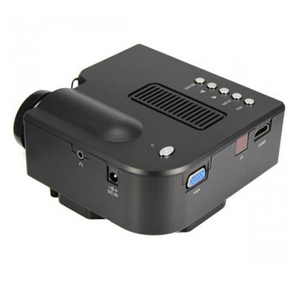 UC28+ Mini Portable LED Projector 48 Lumens 320 x 240 Native Resolution 16:9 Aspect Ratio