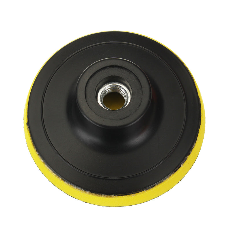 7pcs Buffing Sponge Polishing Pad Waxing Buffing Pad Drill Woolen Sponge Wheel