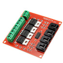 Four Channel 4 Route IRF540 MOSFET Button Switch Module For Motor Drives