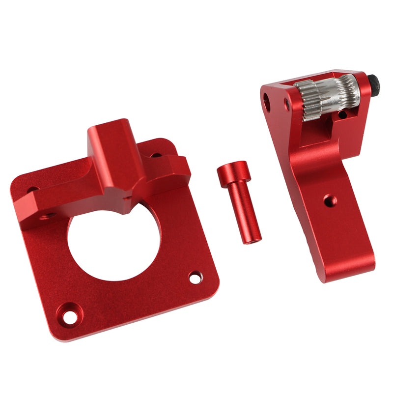 Upgraded Aluminum Dual Gear Pulley Dual Drive Extruder Kit For Creality CR-10 / CR-10S / CR-10S Pro / Ender-3 / Ender-3 Pro 3D Printer