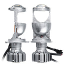 G2 H4 LED Lens Projector Headlights Bulbs 64W High Low Dual Beam 6000K White 12V 2PCS for LHD/RHD Car Motorcycle