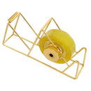 Miwoo MW0114 Hollow Metal Tape Cutter Stationery for School Office Desktop Supplies