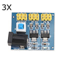 3Pcs 12V to 3.3V/5V/12V DC-DC Voltage Converter Multi-output Power Supply Module