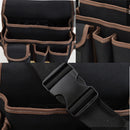 Multifunctional Electrician Tool Bag Pockets Waist Bag Hardware Repair Storage Bag