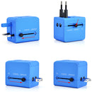 IPRee Multifunctional USB Power Adapter Universal Socket US EU AU UK Plug Converter Outdoor Travel