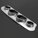 Motorcycle Tri-Line Gauge Trim Cover For Harley Davidson Touring Electra Trike 14-17