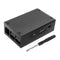 Silver/Black Aluminum Case Metal Enclosure With Screwdriver For Raspberry Pi 3 Model B+(plus)