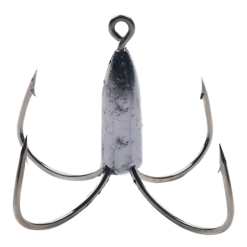 ZANLURE 50g High Carbon Steel 4-Jaw Fishing Anchor Hook Super Sharp Sea Fishing Hooks