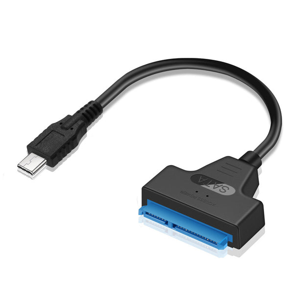 Type-C to SATA 7+15Pin Cable USB3.1 to SATA 2.5'' Hard Drive Converter Cable HDD SSD Converter Adapter Cable