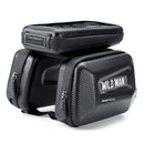 Large Capacity Waterproof Phone GPS Bike Bag Frame Tail Rear Tube Tube Cycling Motorcycle