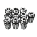 10pcs ER20 4-13mm Spring Collet Chuck Set For CNC Milling Machine Engraving Lathe Tool