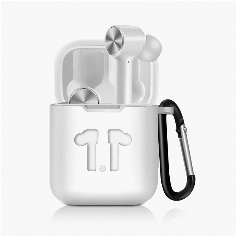 Protective Cover Silicone Storage Case With Hook for Xiaomi Air TWS Earphone