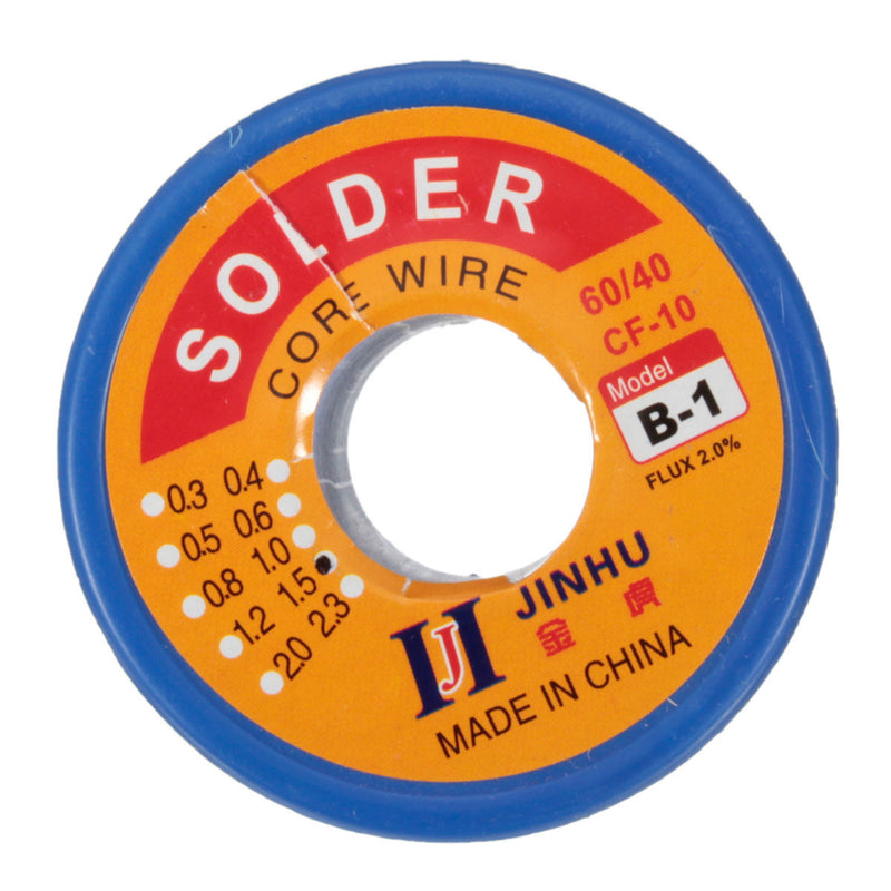 500g 1.5mm Flux 2.0% Solder Wire Lead 60/40 HQ Flux Multicolored  Roll Tin Lead Solder Wire