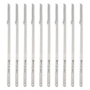 10Pcs Tungsten Steel Foot Rasp Callus Dead Skin Remover Exfoliating Pedicure Hand Manual Foot File